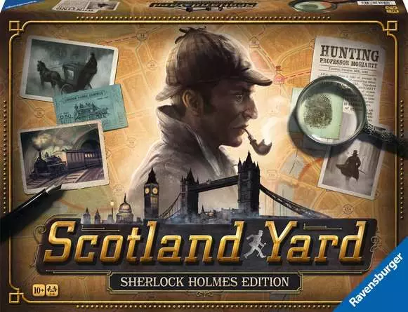 27344 – boîte Ravensburger Scotland Yard Sherlock Holmes 27344 – Jeu d’enquête dès 10 ans – boîte