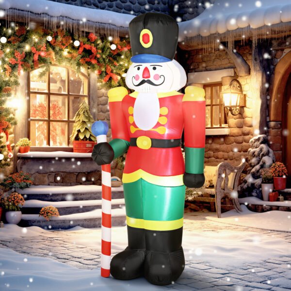 outsunny-casse-noisette-84j-120v90rd-10 Casse-noisette de Noël gonflable Outsunny 84J-120V90RD, 245 cm — visuel 10