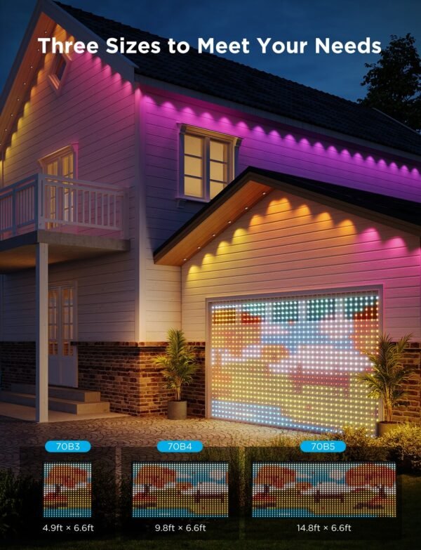 govee-h70b3-rideau-lumineux-noel-7 Govee Curtain Lights 2 H70B3 – utilisation du rideau lumineux