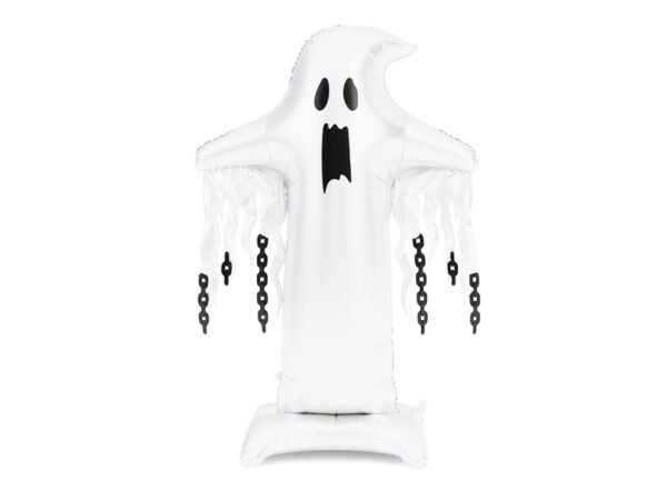PartyDeco FB426 fantome XXL vue principale Ballon fantôme XXL PartyDeco FB426 blanc sur pied