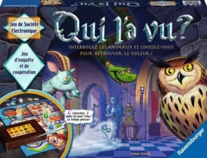 Ravensburger 21439 – visuel 0 Ravensburger Qui l’a vu ? 21439 – Jeu d’enquête coopératif dès 6 ans – boîte du jeu