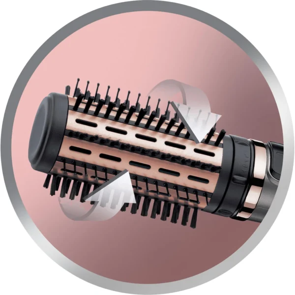 Remington AS8810 détail de la rotation Remington AS8810 Keratin Protect : détail de la rotation