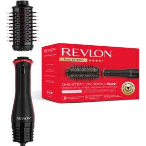 Revlon One-Step Volumiser Plus RVDR5298E Brosse soufflante Revlon One-Step Volumiser Plus RVDR5298E noire et rouge