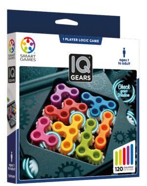 SmartGames IQ Gears SG307 - boîte SmartGames IQ Gears - boîte du jeu