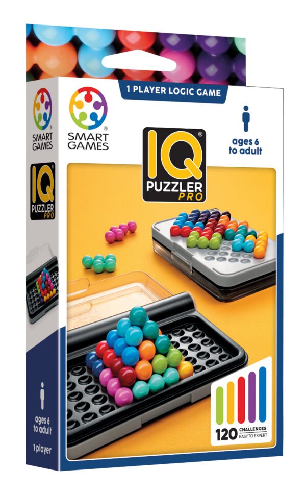 SmartGames IQ Puzzler Pro SG455 - boîte SmartGames IQ Puzzler Pro - boîte du jeu