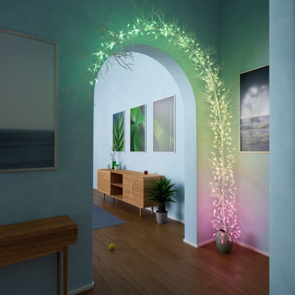 twinkly-candles-100-led-7 Twinkly Candles, guirlande de Noël à LED en forme de bougie — visuel fabricant 6