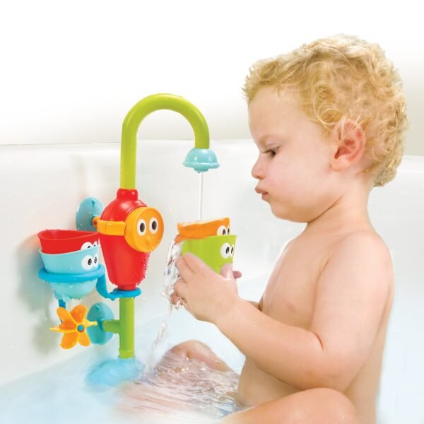 Robinet de bain bébé Yookidoo Flow N Fill Spout, gobelets empilés