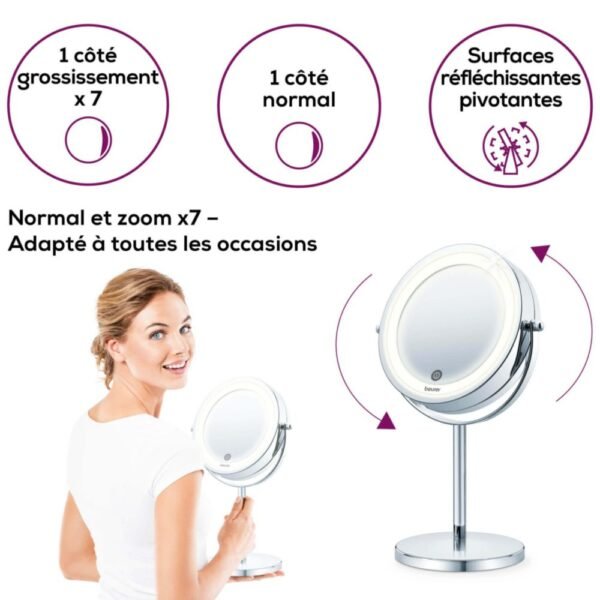 beurer-bs55-miroir-grossissant-3 Beurer BS 55 présentation fabricant en français 2