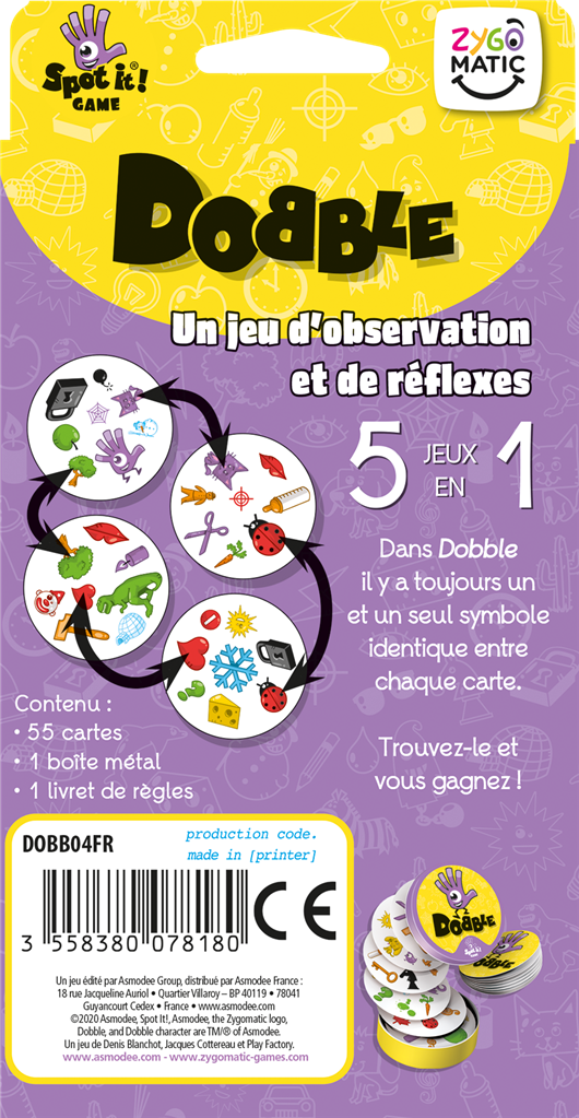 Dobble Classique DOBB04FR – visuel officiel 1
