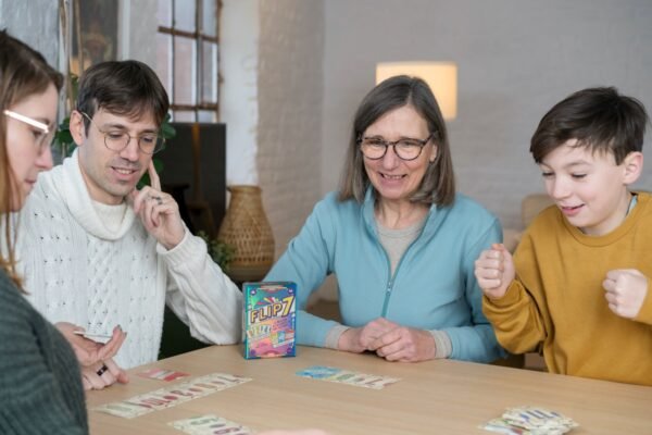 Flip 7 Catch Up Games – cartes et exemple de partie