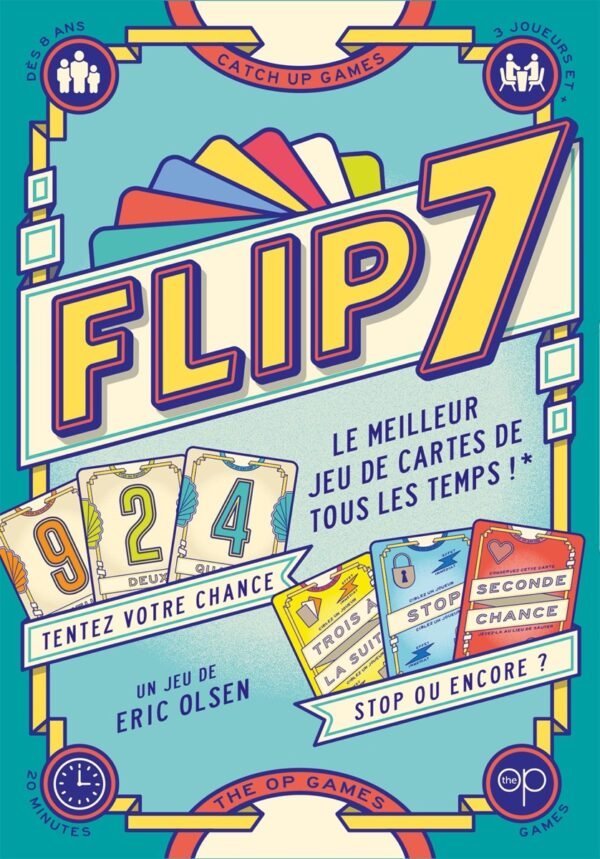 Flip 7 Catch Up Games CAT100FL – boîte du jeu