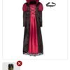 Robe vampire pour fille Funidelia 119616, seconde vue