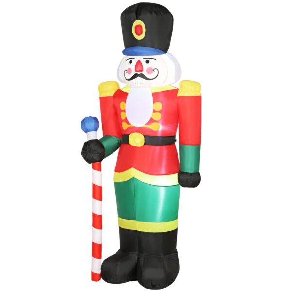 outsunny-casse-noisette-84j-120v90rd-12 Casse-noisette de Noël gonflable Outsunny 84J-120V90RD, 245 cm — visuel 12