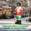 outsunny-casse-noisette-84j-120v90rd-6 Casse-noisette de Noël gonflable Outsunny 84J-120V90RD, 245 cm — visuel 6