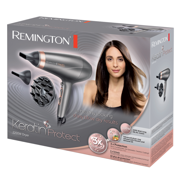 Emballage du sèche-cheveux Remington AC8820 Emballage du sèche-cheveux Remington AC8820