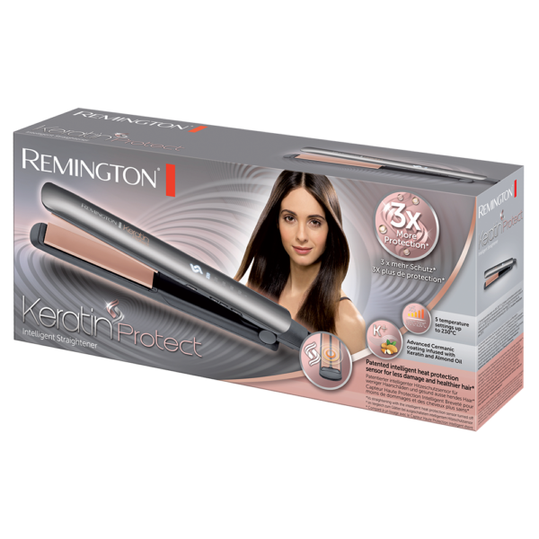 Emballage du lisseur Remington S8598 Emballage du lisseur Remington S8598