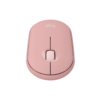 logitech-pebble-m350s-rose-4 Face avant de la souris Bluetooth Logitech M350s rose