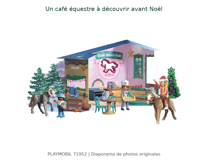 Calendrier de l’Avent PLAYMOBIL 71952 – Pâtisserie de Noël Présentation en images du calendrier PLAYMOBIL 71952