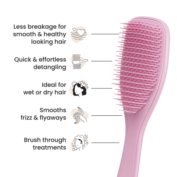 tangle-teezer-rosebud-regular-2 Tangle Teezer Ultimate Detangler Regular Rosebud Pink – vue 2